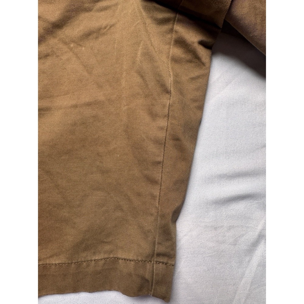 Banana Republic Men's Aiden Short Tan Chino Flat Front Shorts Size 32 - Picture 6 of 10